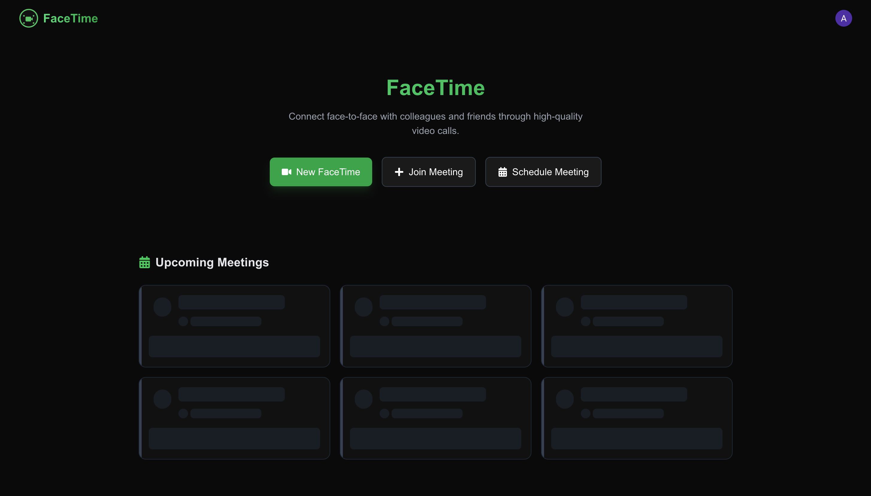 An image of the Facetime project.